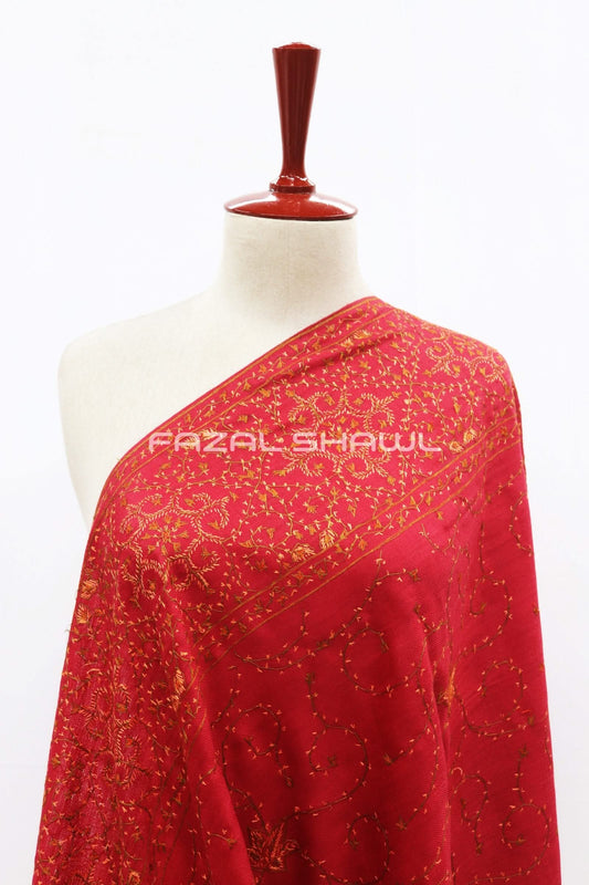 Four Side Border EMB Jaal