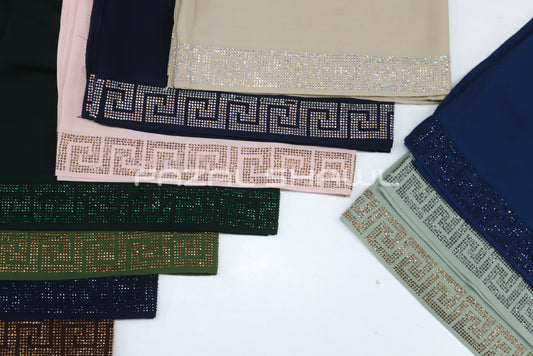 geometric Stone border
