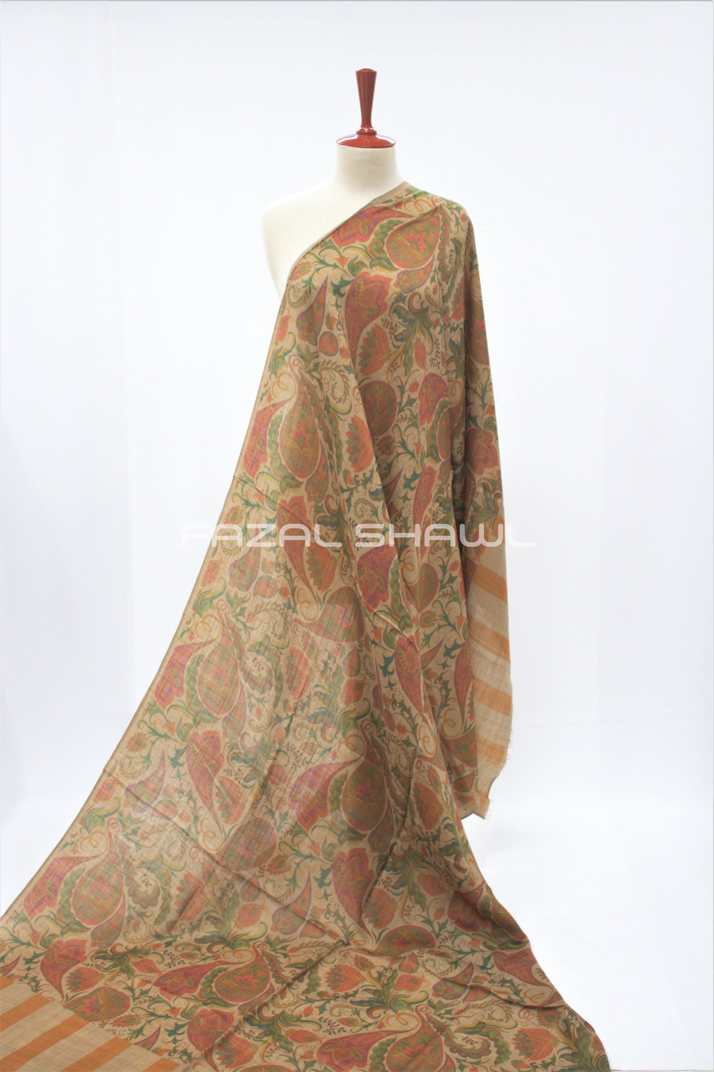 Kalamkar Flower Print Jaal