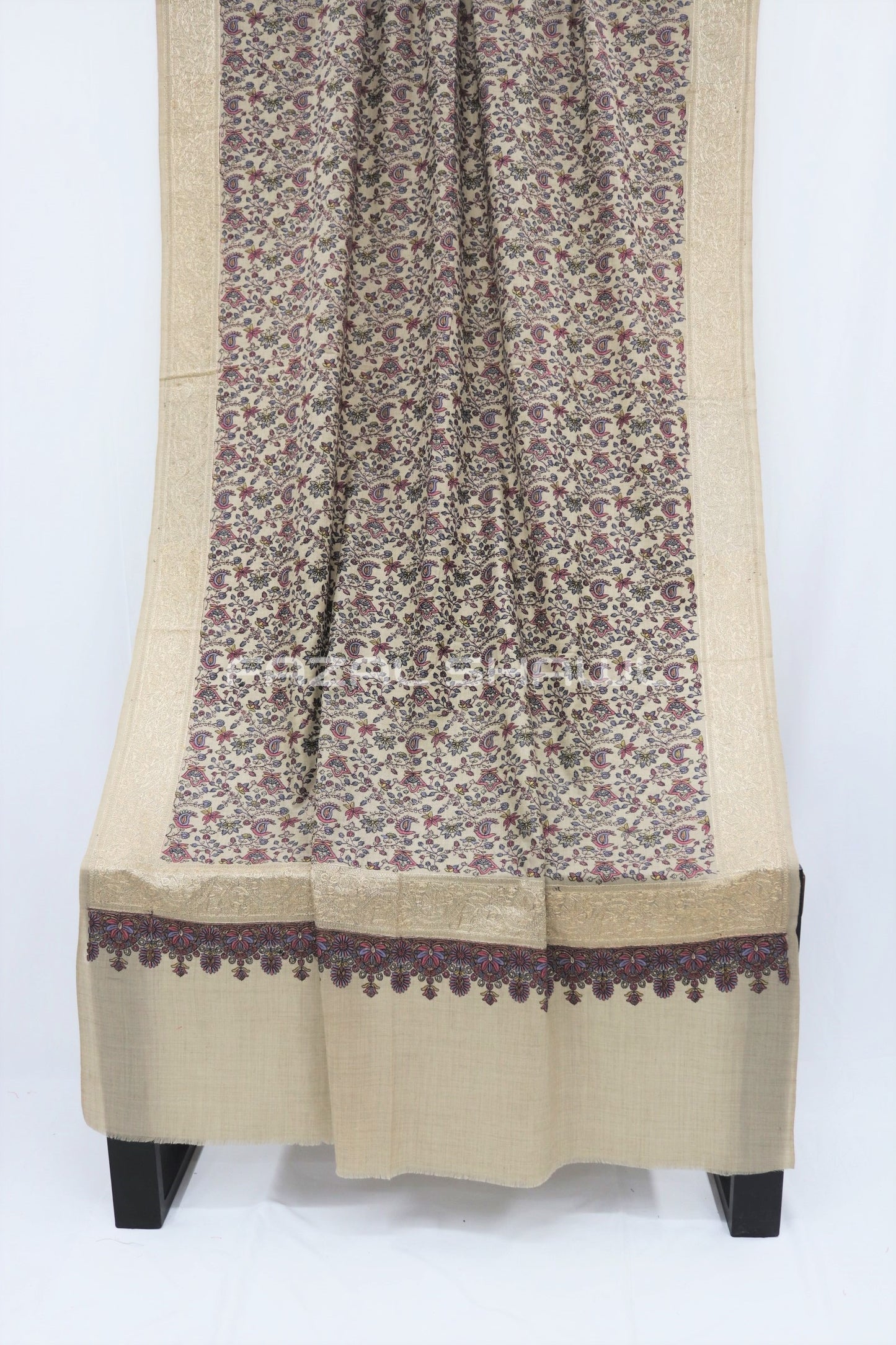 Zari Multi Border Jall