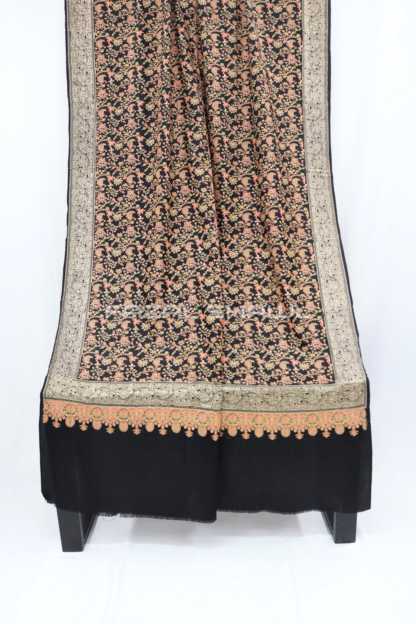 Zari Multi Border Jall