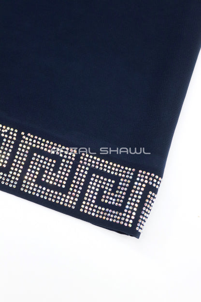 geometric  stone border