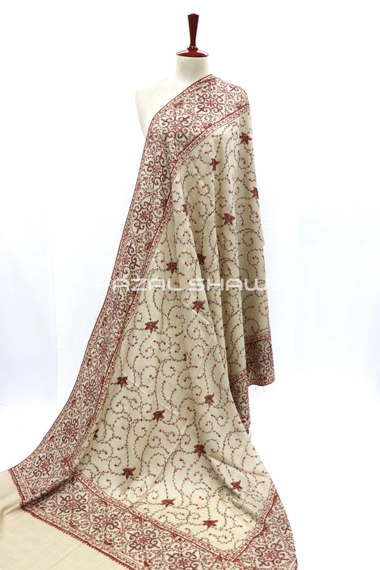 Four Side Border EMB Jaal