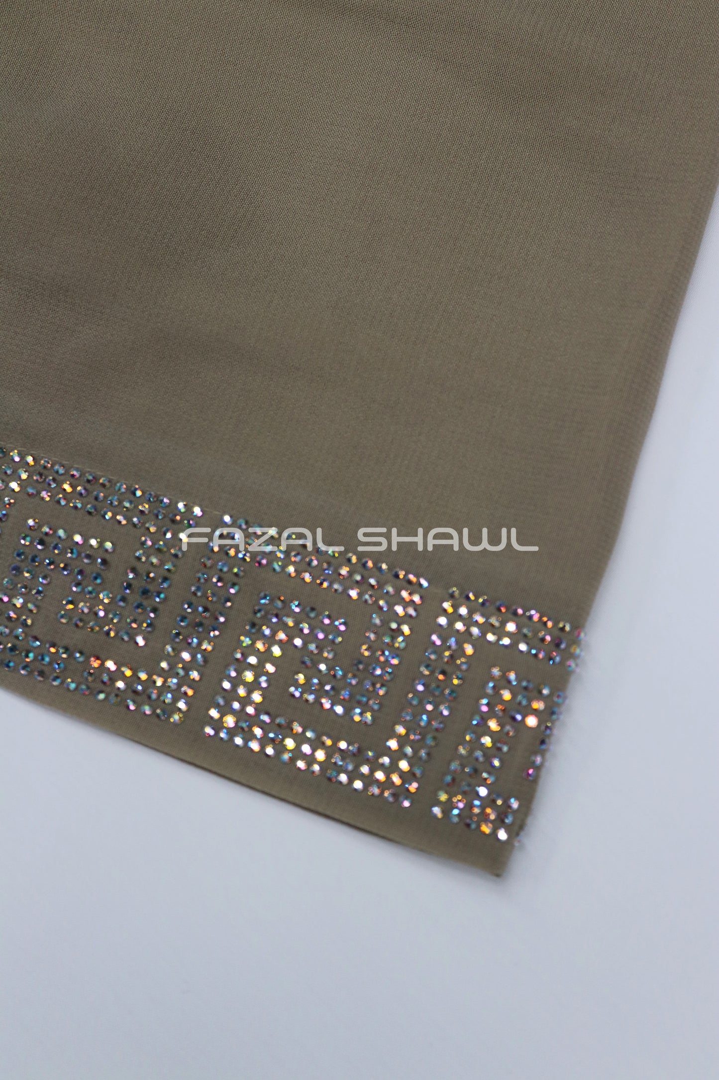 geometric  stone border