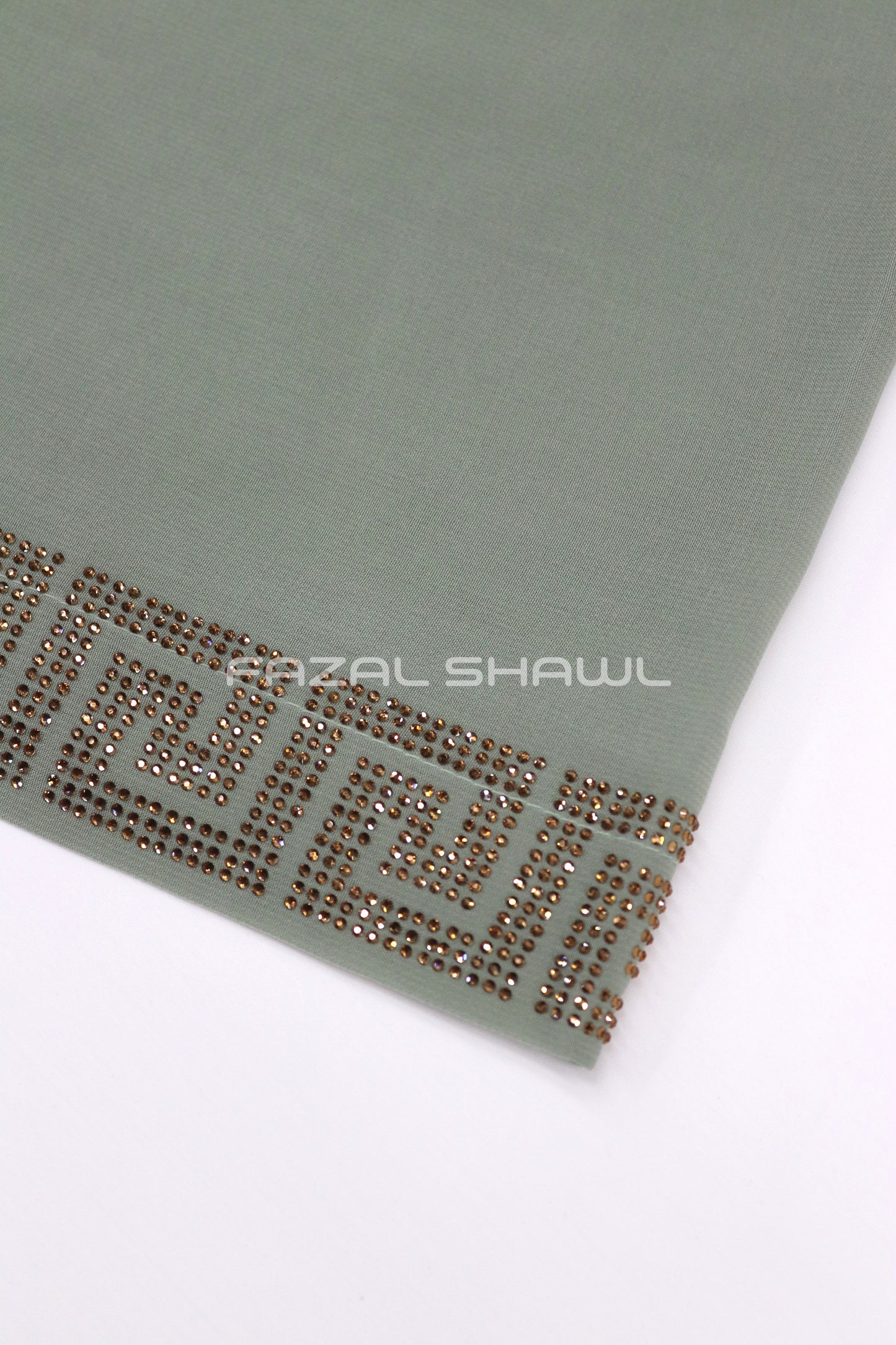 geometric  stone border