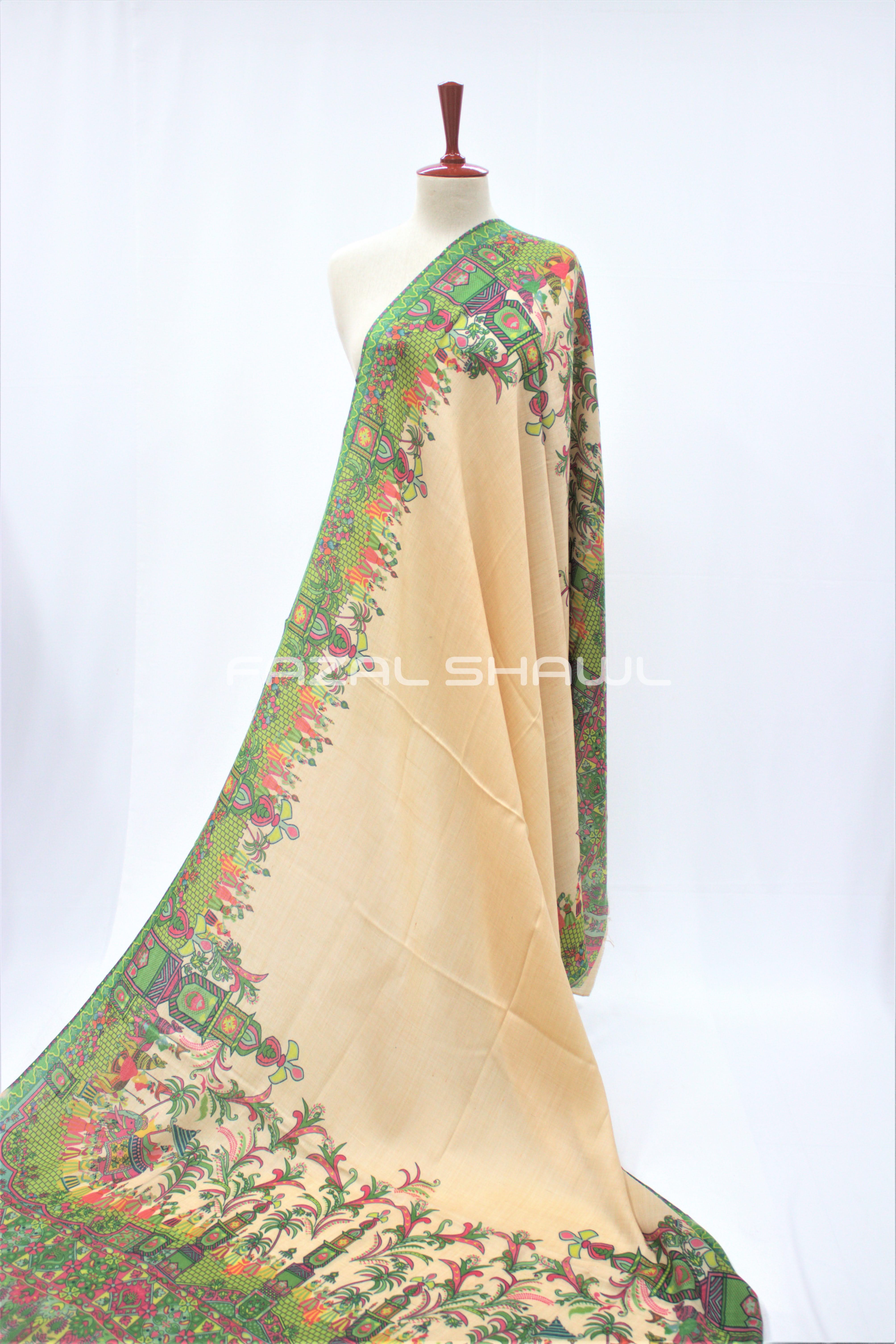 Kalamkar Border Print