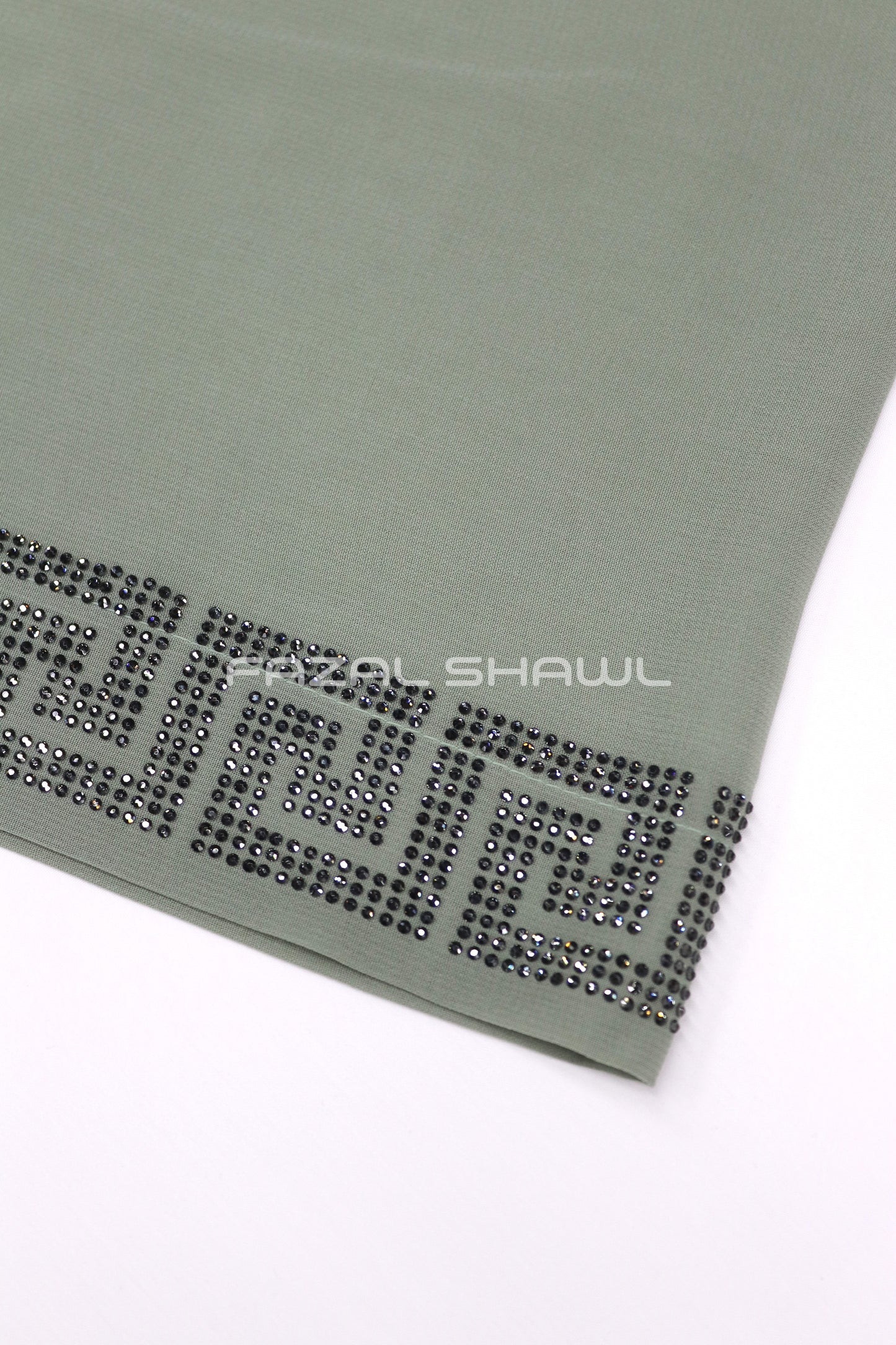 geometric  stone border