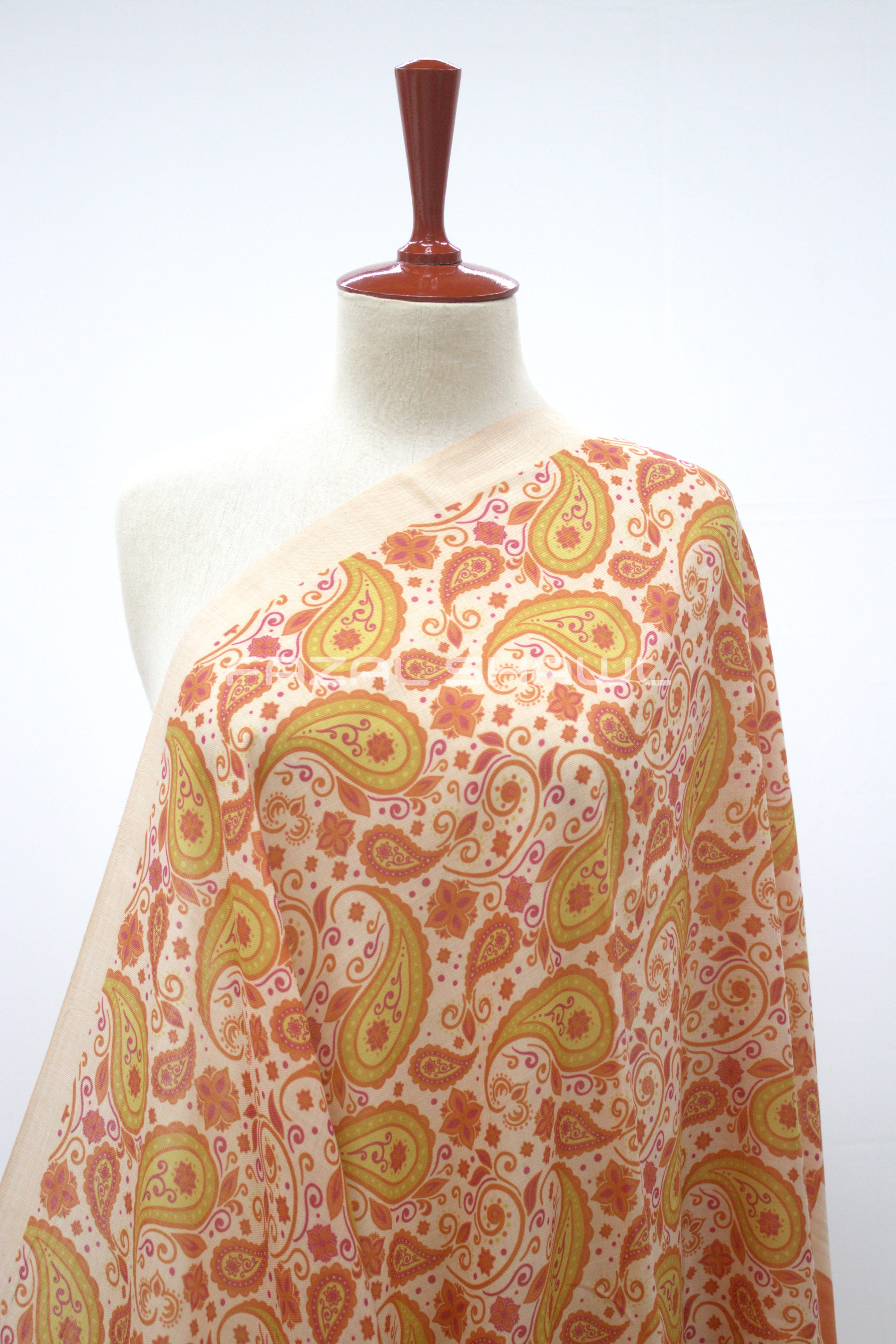 Kalamkar Flower Print Jaal