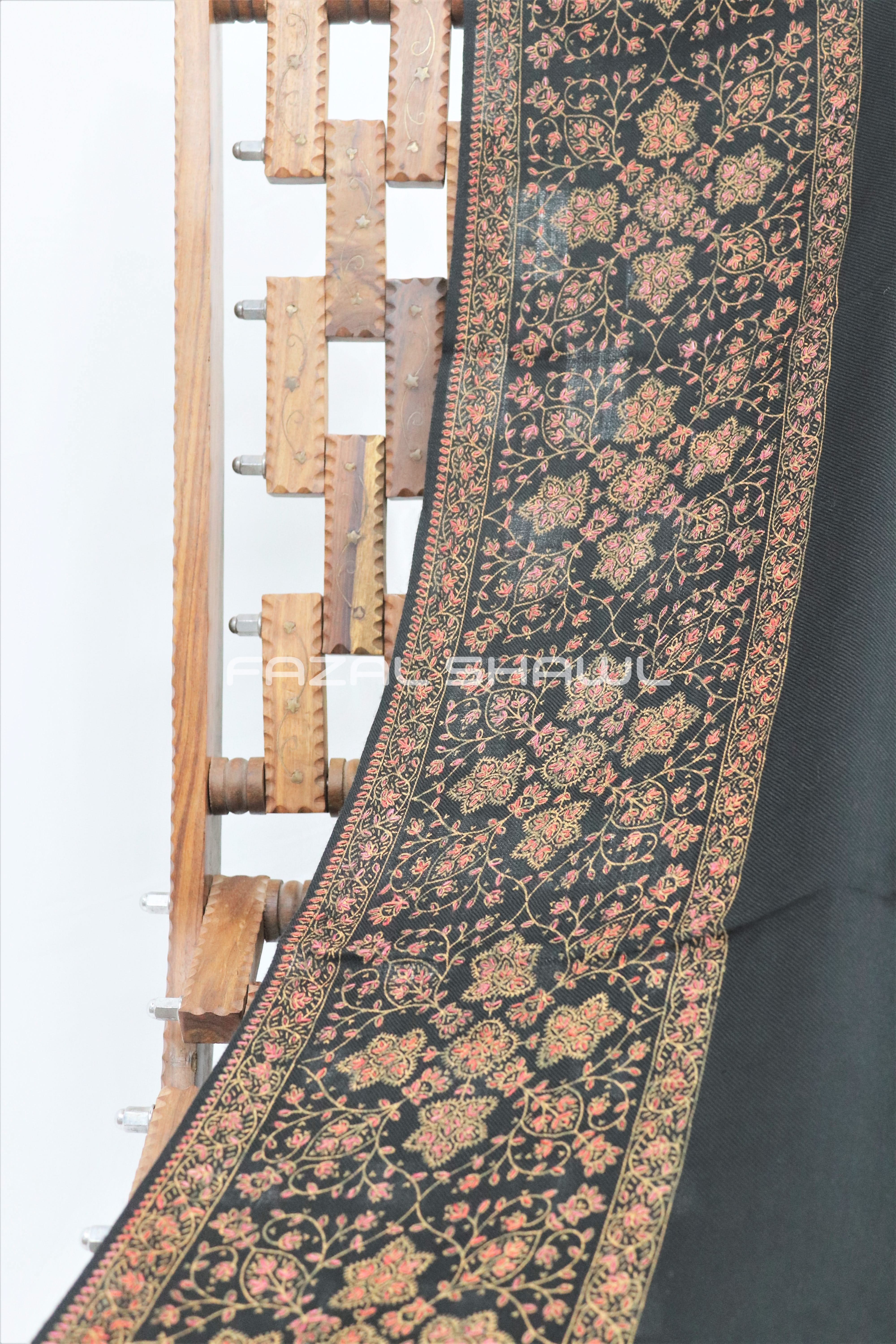 Pala Border And Fish Embroidary