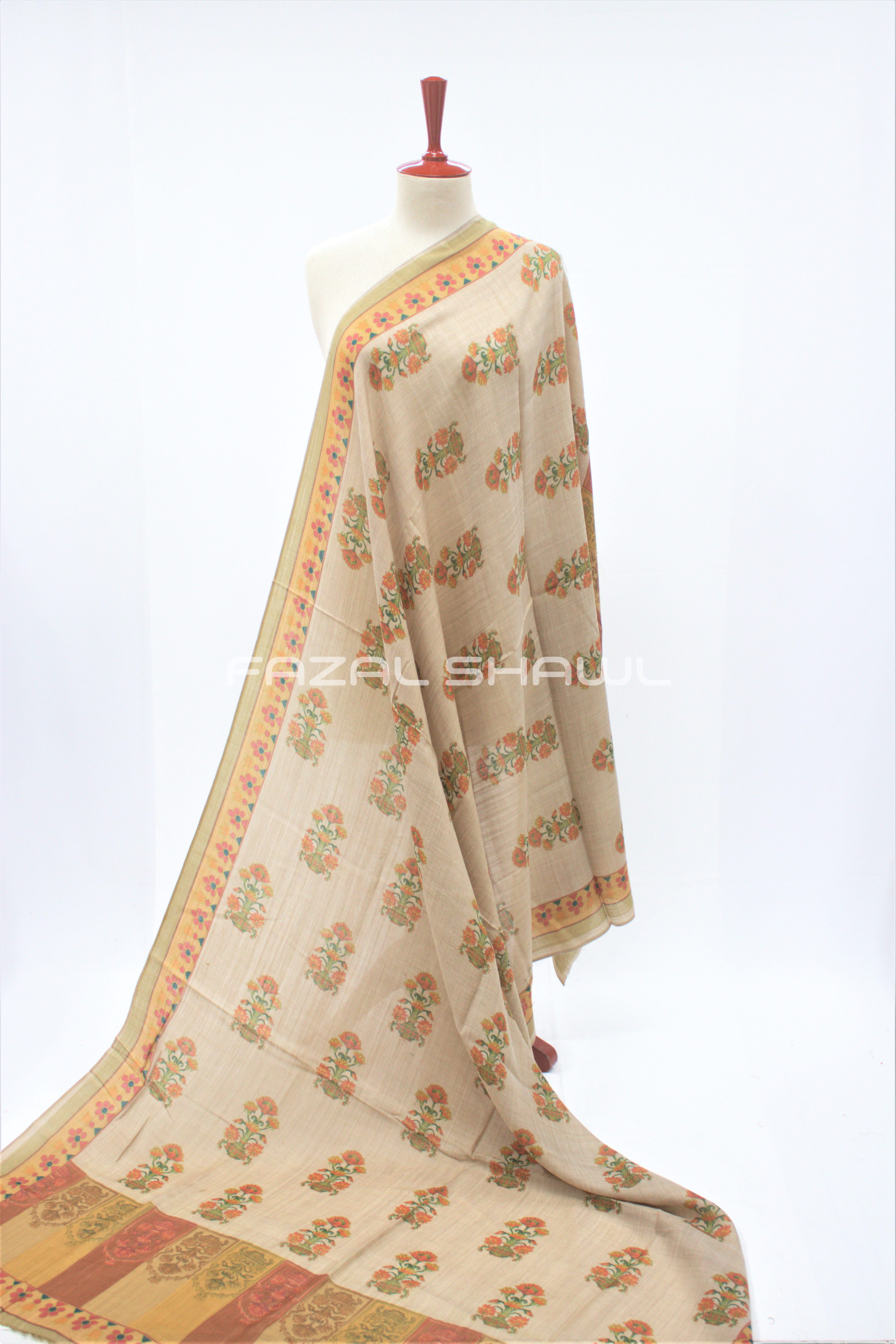 Kalamkar Flower Print