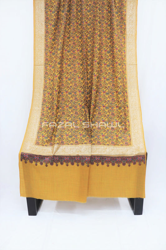 Zari Multi Border Jall